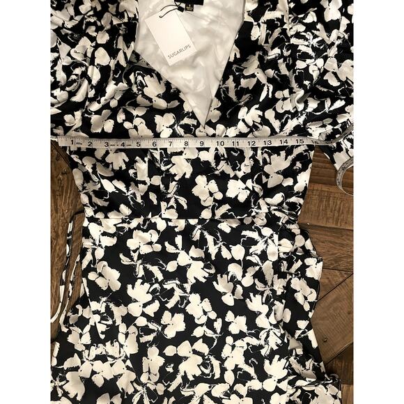 NWT Casablanca Floral Abelia Hi Low Maxi Dress Size S - Picture 4 of 9